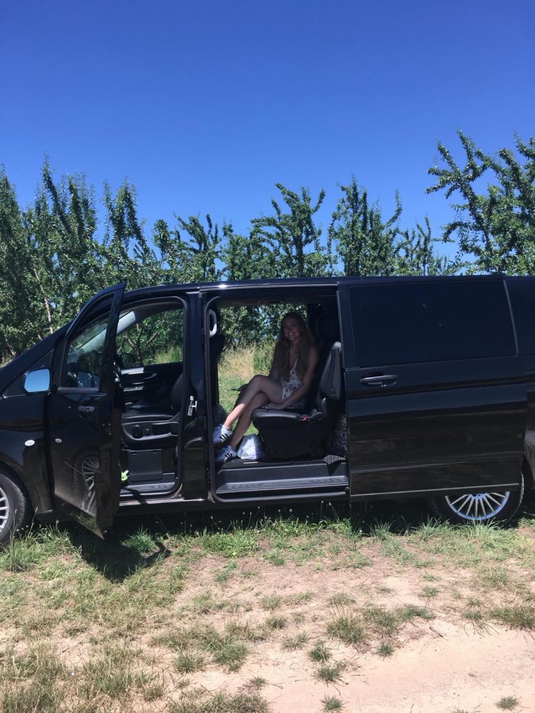 Excursion dans les Lavandes avec les mariés juste avant le Mariage