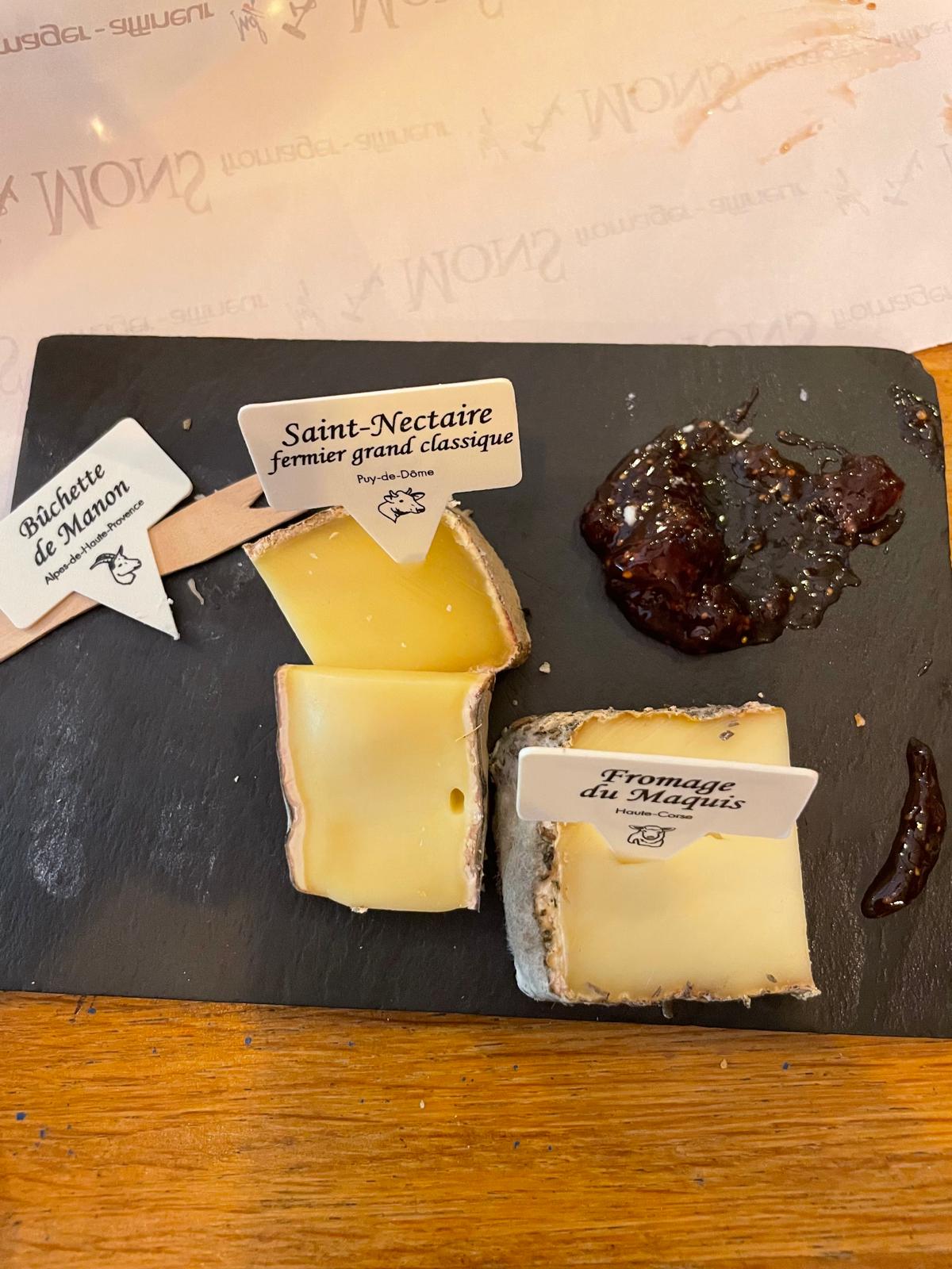 Dégustation Accord vin et fromage,